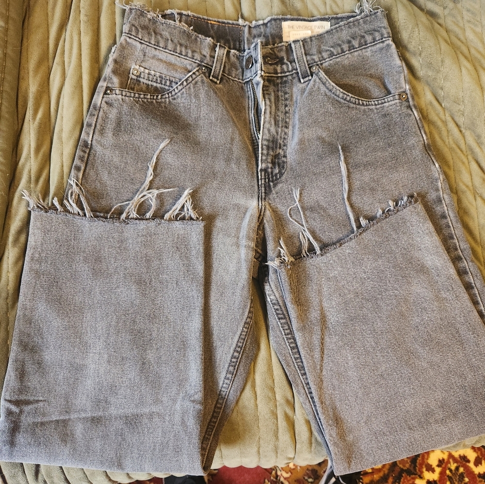 Vintage Levi's Gray Denim Jeans